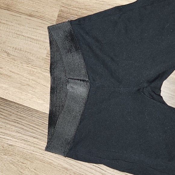 ANN Taylor Black Leggings Size XSP Stretch Waist Band - Picture 2 of 3